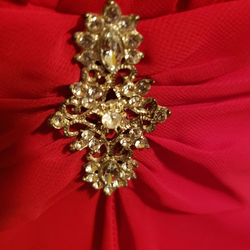 Beautiful red formal gown